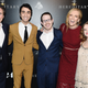 Ari Aster (center) with the cast of Hereditary. Why are they smiling.